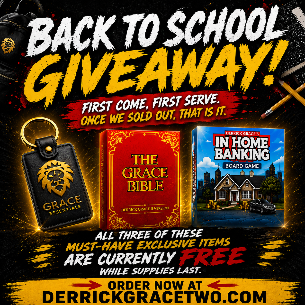 FREE - Grace Key, Family Bible Workbook, & IHB Board Game